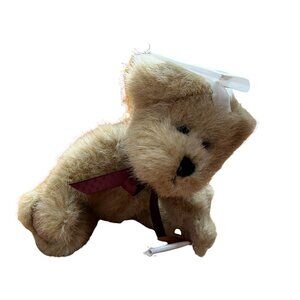 Boyd’s Miss Graduate Bear Plush‎ Brown Soft Cuddly With Tag Stuffed Animal